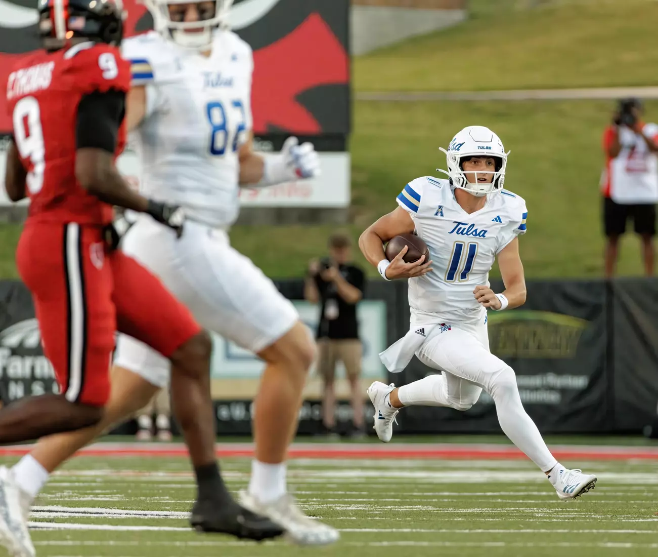 Tulsa Football vs. Arkansas State on Sept. 7, 2024 in Jonesboro, Ark.