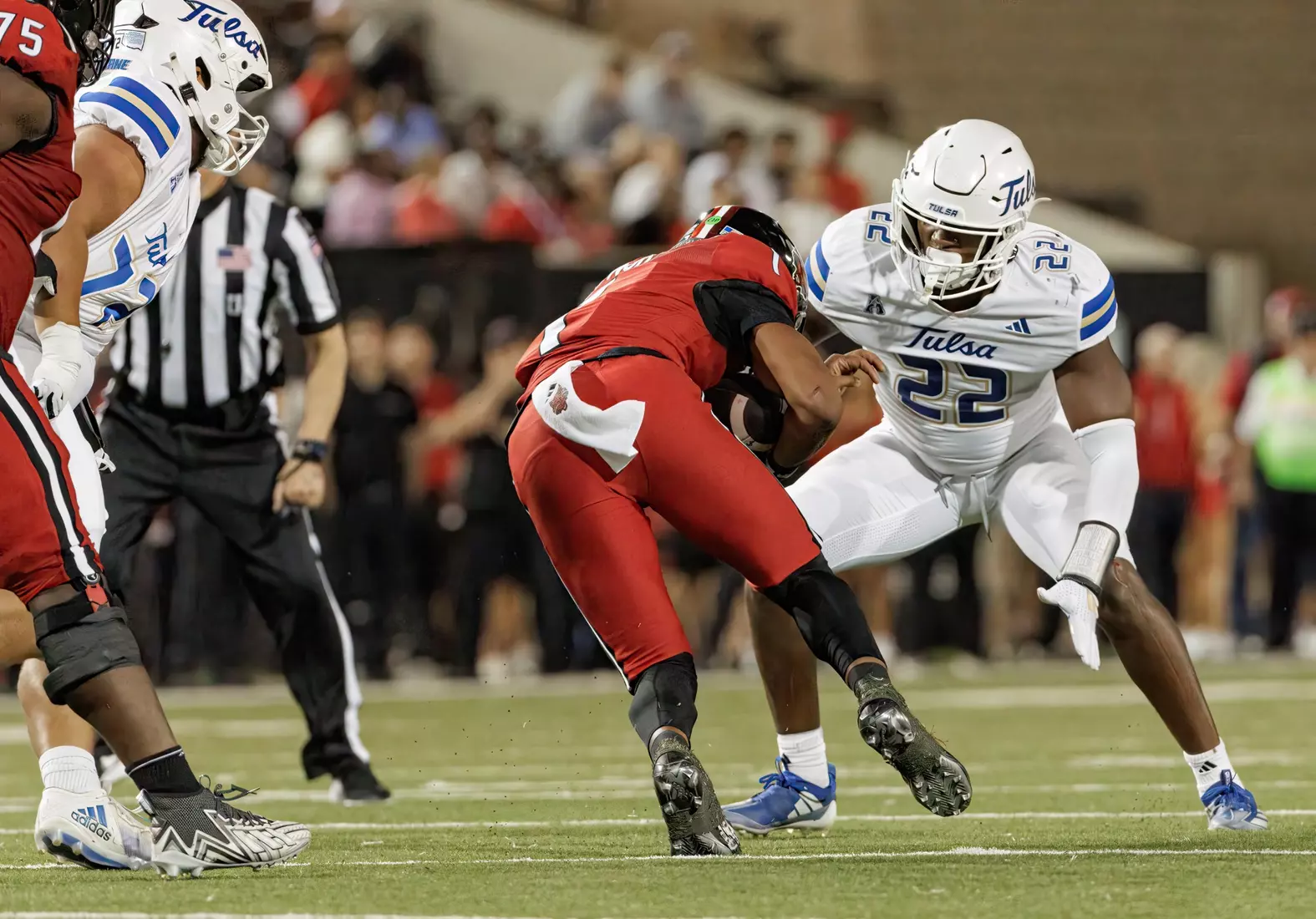 Tulsa Football vs. Arkansas State on Sept. 7, 2024 in Jonesboro, Ark.