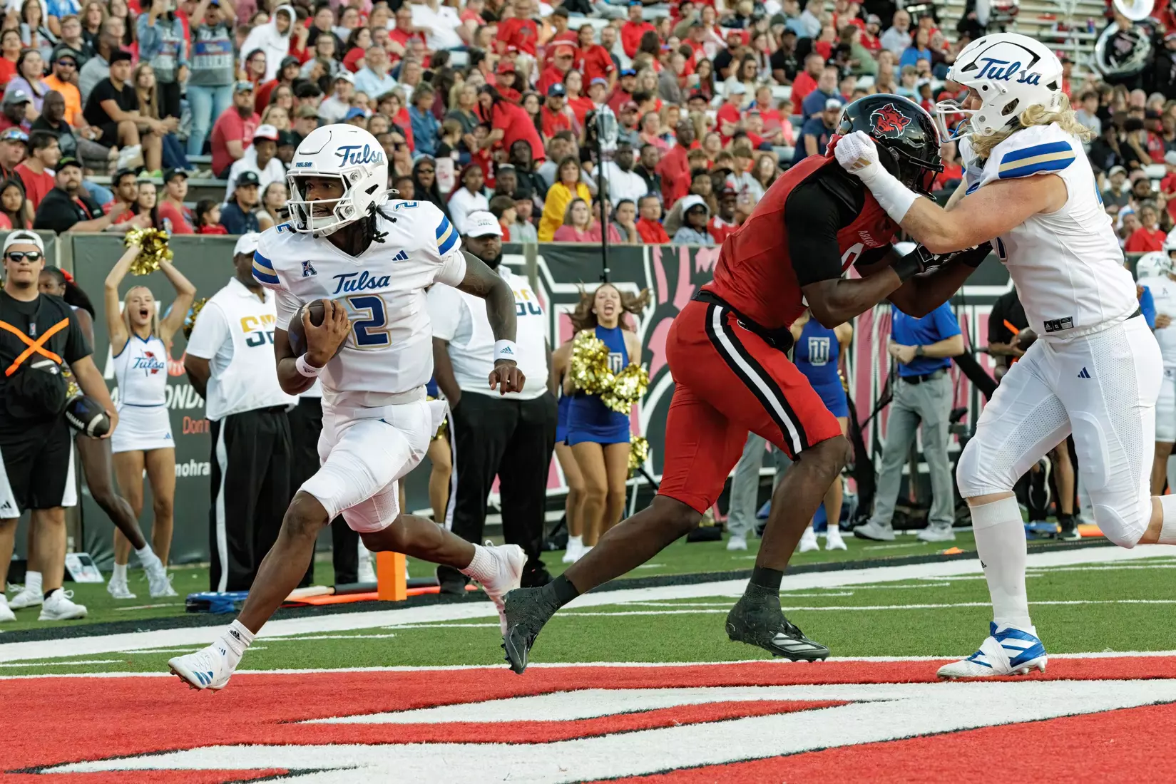 Tulsa Football vs. Arkansas State on Sept. 7, 2024 in Jonesboro, Ark.