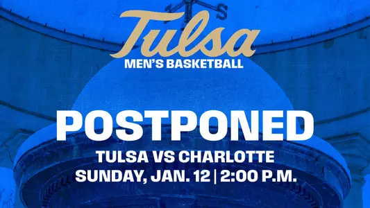 TU v Charlotte Postponed