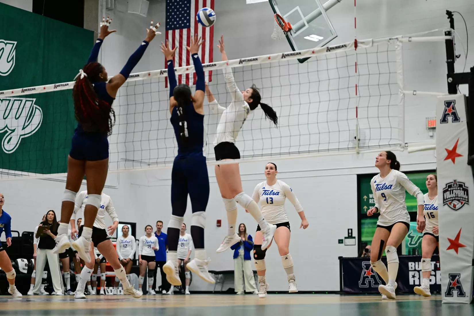 Tulsa vs. Rice in the American Championship final in the USF Corral on 11/23/25.