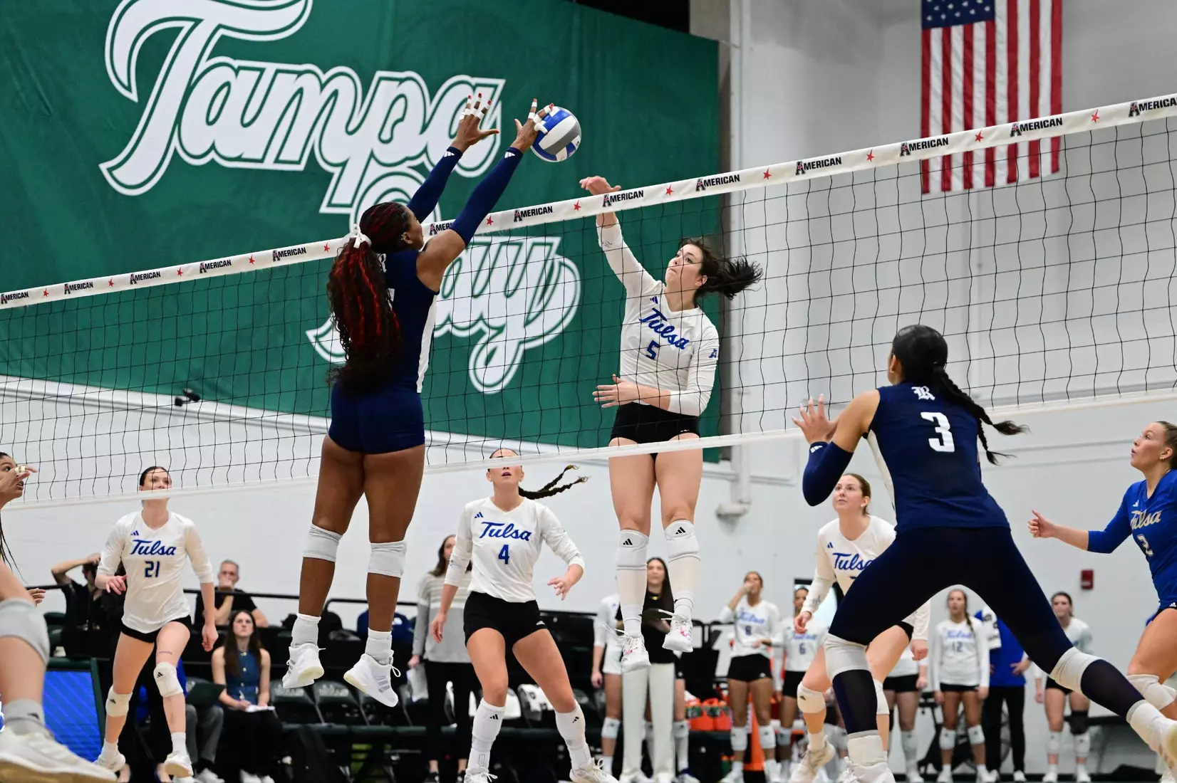 Tulsa vs. Rice in the American Championship final in the USF Corral on 11/23/25.
