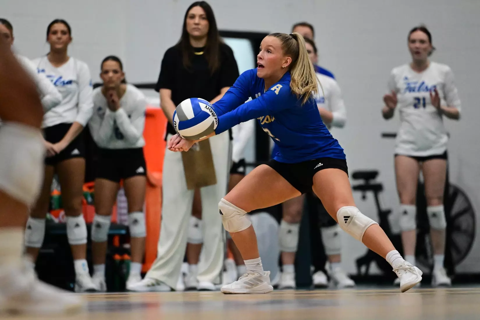 Tulsa vs. Rice in the American Championship final in the USF Corral on 11/23/25.