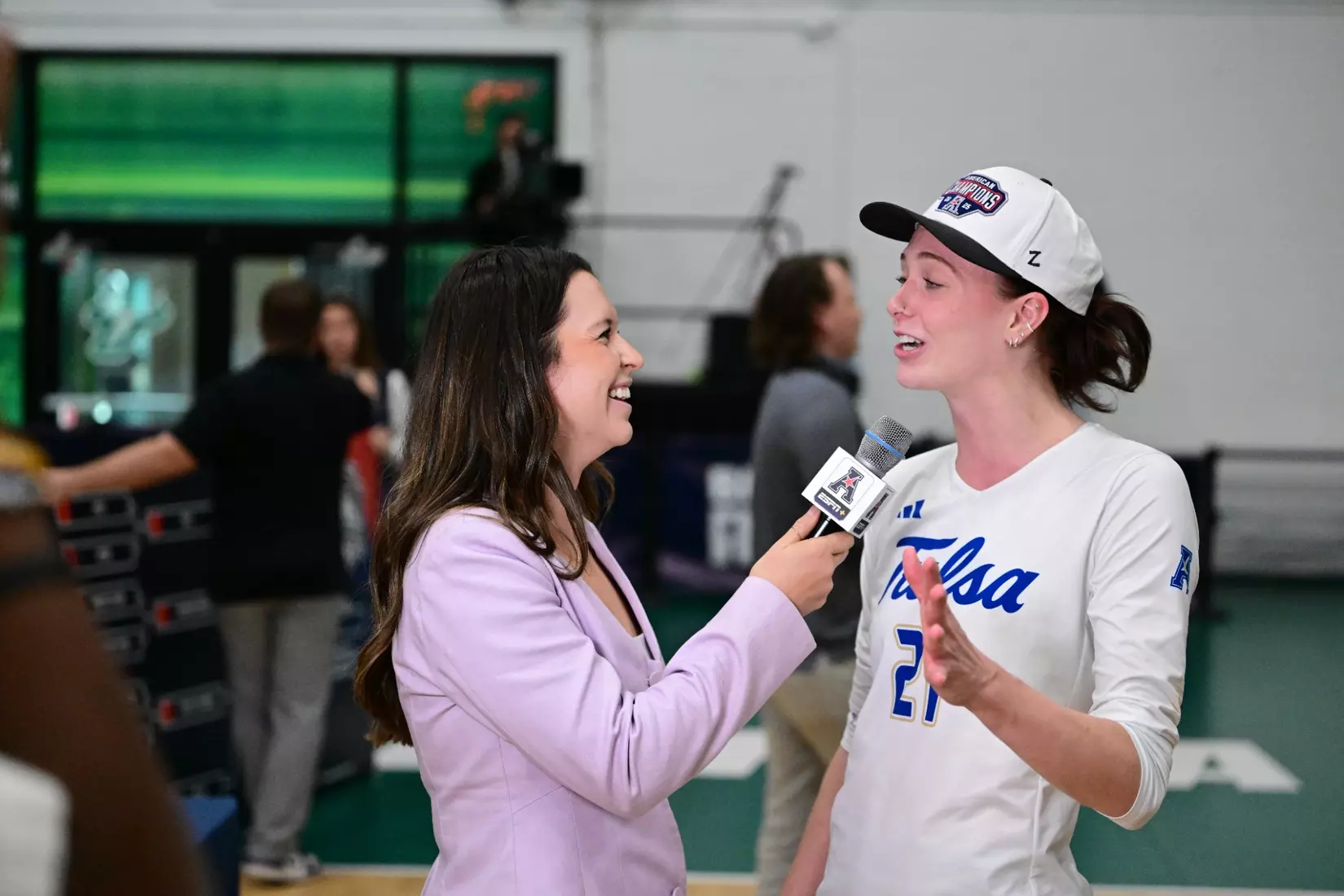 Tulsa vs. Rice in the American Championship final in the USF Corral on 11/23/25.