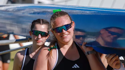 Rowers at a regatta