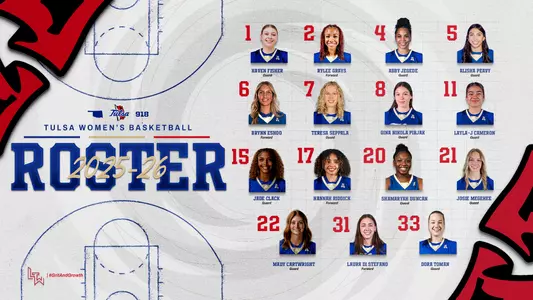 2025-26 Tulsa WBB Roster