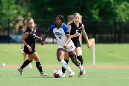 Tulsa vs. Stephen F. Austin at home on 8/17/2025.