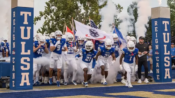 Tulsa Football Runout