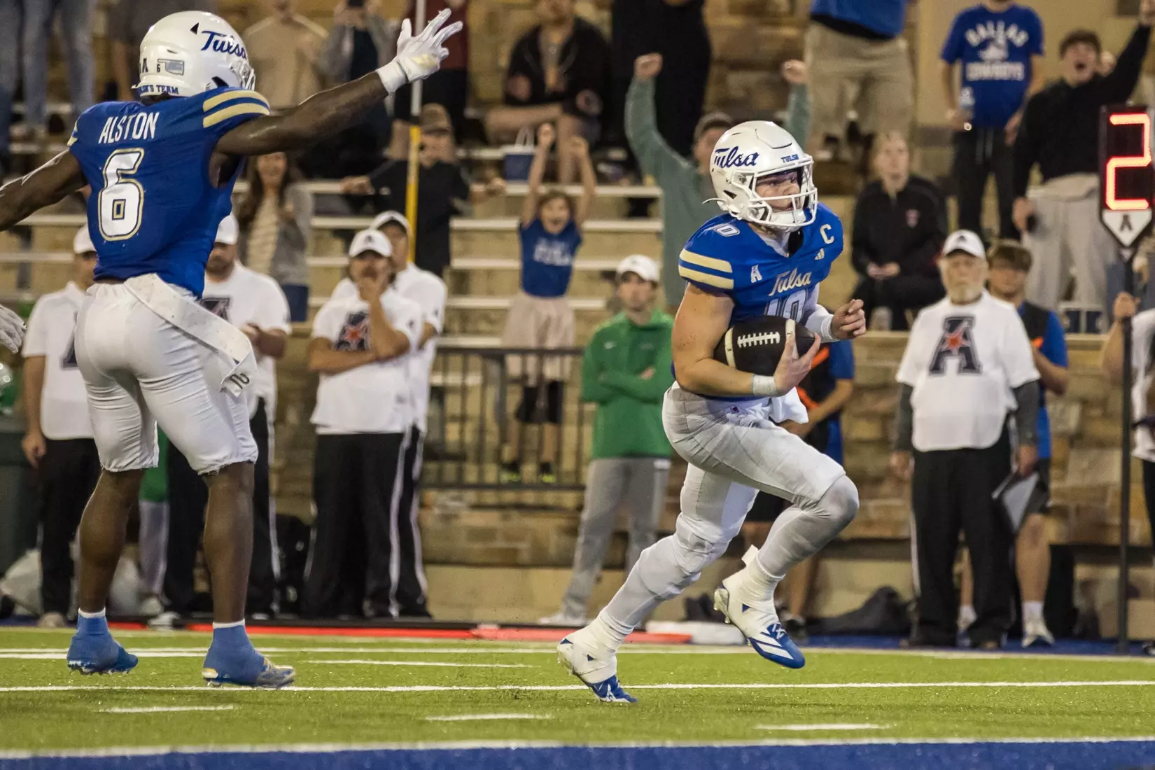 BRETT ROJO/For the University of Tulsa