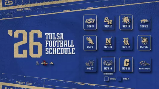 2026 Tulsa Football Schedule