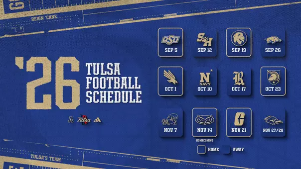 2026 Tulsa Football Schedule