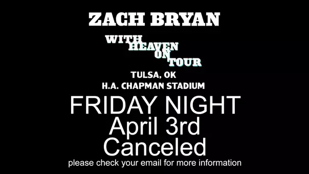 ZB Friday Canceled