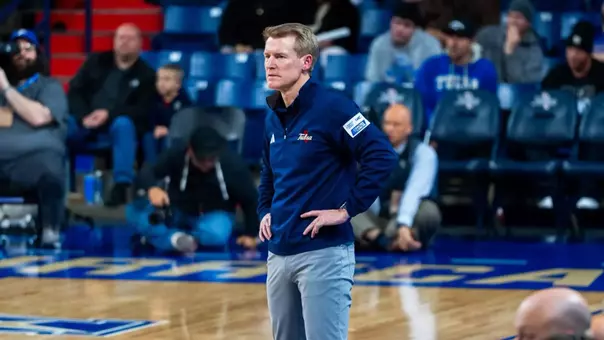 Eric Konkol coaches Tulsa