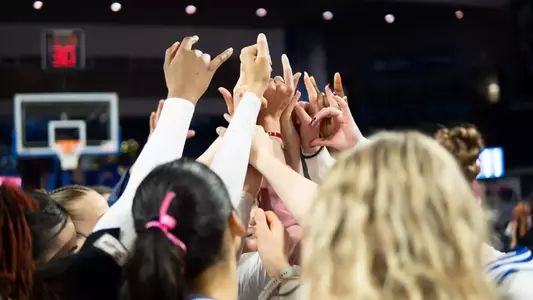 Tulsa women's basketball vs. UAB in the Donald W. Reynolds Center on February 20, 2026.