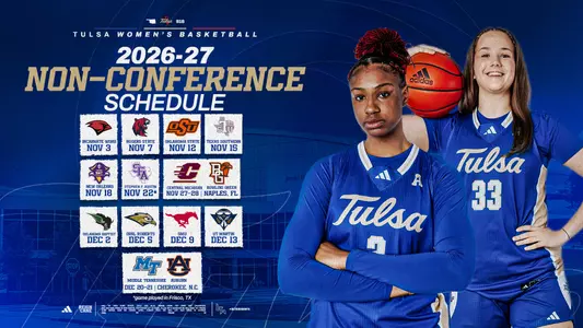 2026-27 Tulsa women's basketball non-conference schedule