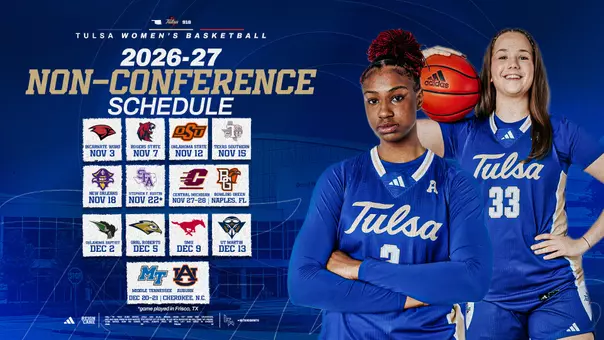 2026-27 Tulsa women's basketball non-conference schedule
