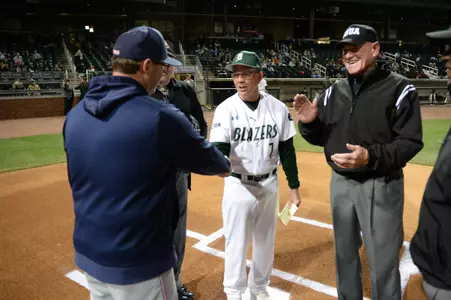 UAB Baseball takes on the 9th ranked Tigers of Auburn University at Regions Field in Birmingham, AL on Tuesday, March 6, 2018 (Kamp Fender | UAB Athletics)