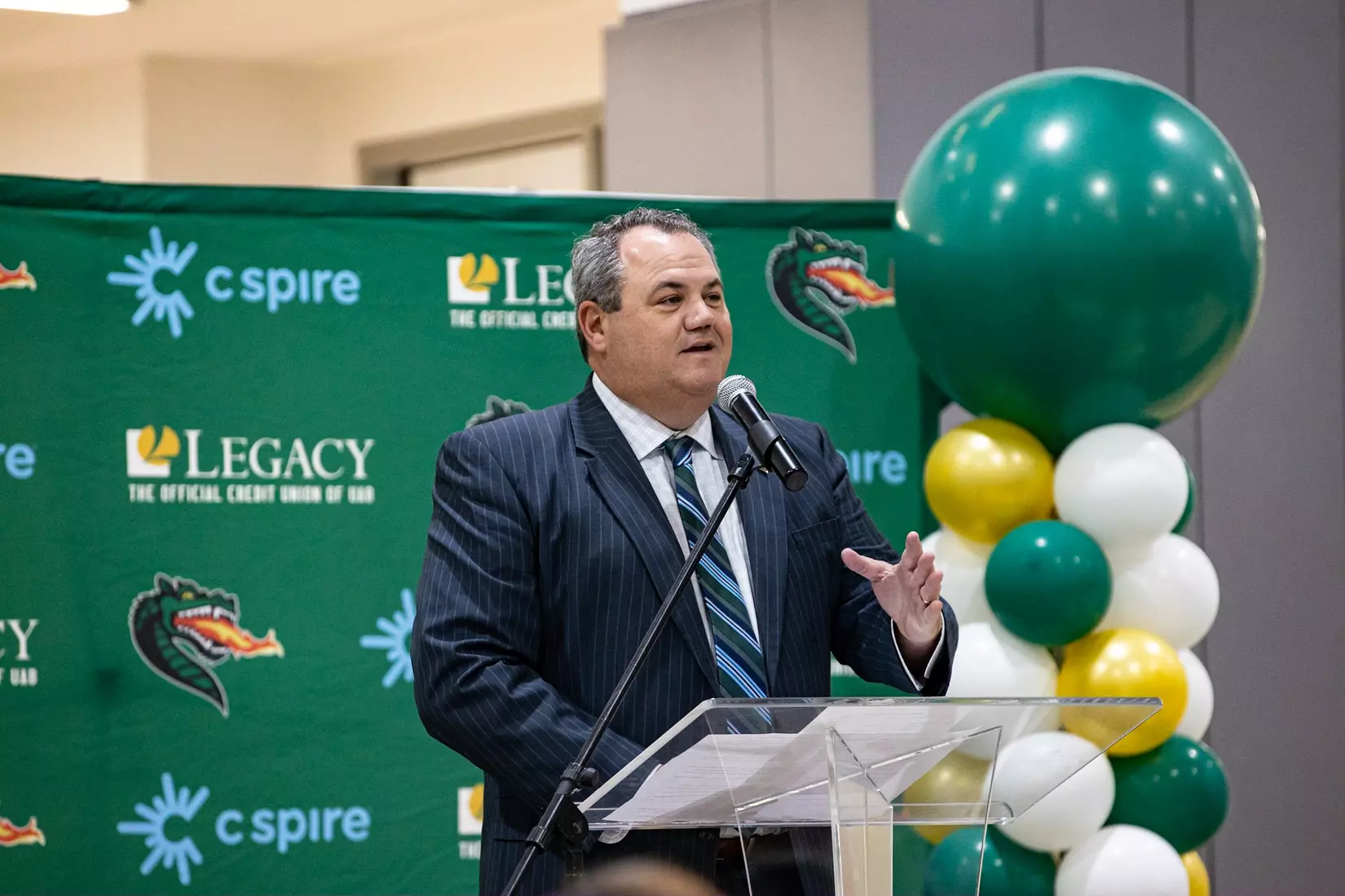 UAB Men's and Women's Basketball formally open their new practice facility on April 20, 2022.