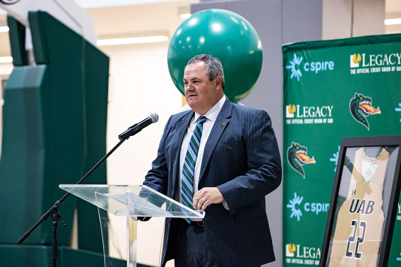 UAB Men's and Women's Basketball formally open their new practice facility on April 20, 2022.