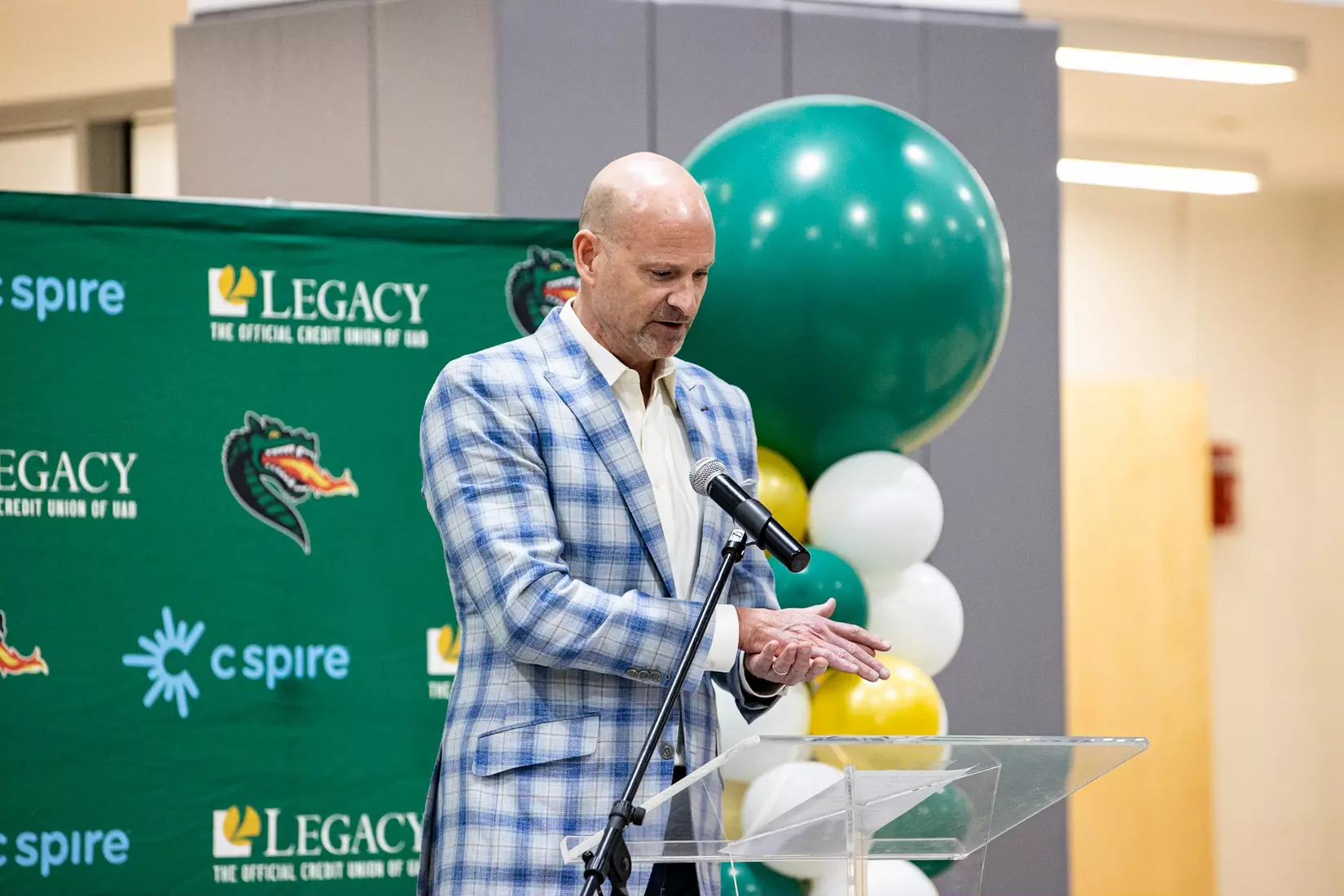 UAB Men's and Women's Basketball formally open their new practice facility on April 20, 2022.
