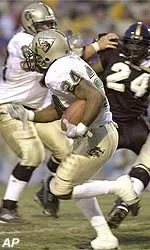 UAB's Jegil Dugger leads all rushers with 85 yards on 23 carries.