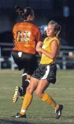 Stephanie Davis garnered one assist in UAB's 3-0 win over Louisville Sunday afternoon.