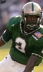 Jeff Aaron threw for 89 yards and two touchdowns.