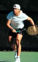Natascha Immele captured a win for the Blazers in the No. 2 singles spot, but it wasn't enough as the Blazers fell 5-2 to the Bulldogs Friday afternoon.