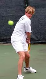 Rusty Walker defeated JSU's Toby Bourke 6-2, 6-1 at No. 5 singles in UAB's 7-0 win over Jacksonville State.
