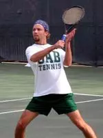 The UAB men's tennis team topped Southern Miss 4-2 Saturday and will vie for fifth spot Sunday.