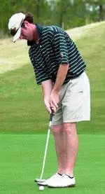 Drew Jones made a lengthy two-putt for par on the 18th hole to help the Blazers clinch a berth in the NCAA Championship for the second straight year.