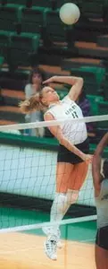 Senior right side hitter Kristi Lee was named to the all-tournament team at the Black & Gold Challenge after leading the Blazers in kills in all three matches over the weekend.