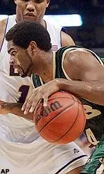 Gabe Kennedy nets 20 points against Marshall.