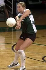 Sophomore outside hitter Breanne Swenson led UAB with 21 kills and 15 digs against the University of Missouri-Kansas City.