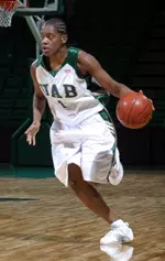 Crystal McFadden led UAB with 13 points Friday evening at Western Kentucky.