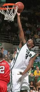 Marques Lewis goes for two of his career-high 19 points Thursday.