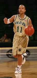 Freshman Carmen Guzman and the Lady Blazers face USF on Sunday at 1 p.m. (ET)