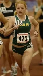Jennifer Thompson was one of three Blazers to place in the top-12 of the 5000-meters