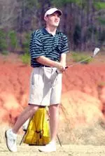 Ryan Thomas is tied for fourth overall heading into Saturday's final round of the NCAA East Regional.