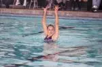 Bogdana Zareva will compete in the duet event for the Bulgarian National Team in the synchronized swimming competition to be held Aug. 13-29 in Athens, Greece.