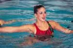Former UAB synchronized swimmer Luna Aguilu will compete in the 2004 Olympic Games.