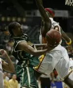 Demario Eddins is one of three Blazers averaging double figures this season. Photo by Barry Markowitz.