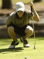 Freshman Josh Thompson and the Blazers finish fall play at the WCU Intercollegiate Monday and Tuesday. Photo by Steve Wood.