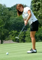 Liz Schweihs Vander Biezen (pictured) and Brooke Mangan are vying for Futures Tour considerations this week. Photo by Ashley Fleming.