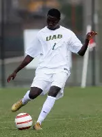 Sandy Gbandi was named all-conference for a second straight year. Photo by Ashley Fleming.