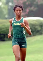 Sophomore Genoah Collins set a new UAB record in the 800-meter run for the second time this season.
