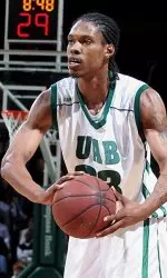 Demario Eddins and his Blazer teammates will play their NCAA Tournament First Round game versus LSU Thursday.