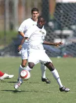 Sandy Gbandi is one of three All-Conference USA performers returning for 2005. Photo by Ashley Fleming.