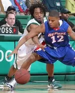 Junior guard Squeaky Johnson and the Blazers can grab as high as a four seed in the C-USA tournament with a win Saturday. Photo by Ashley Fleming.
