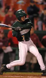 Cole Helms hit the game-winning home run in Sunday's victory at No. 2 LSU.